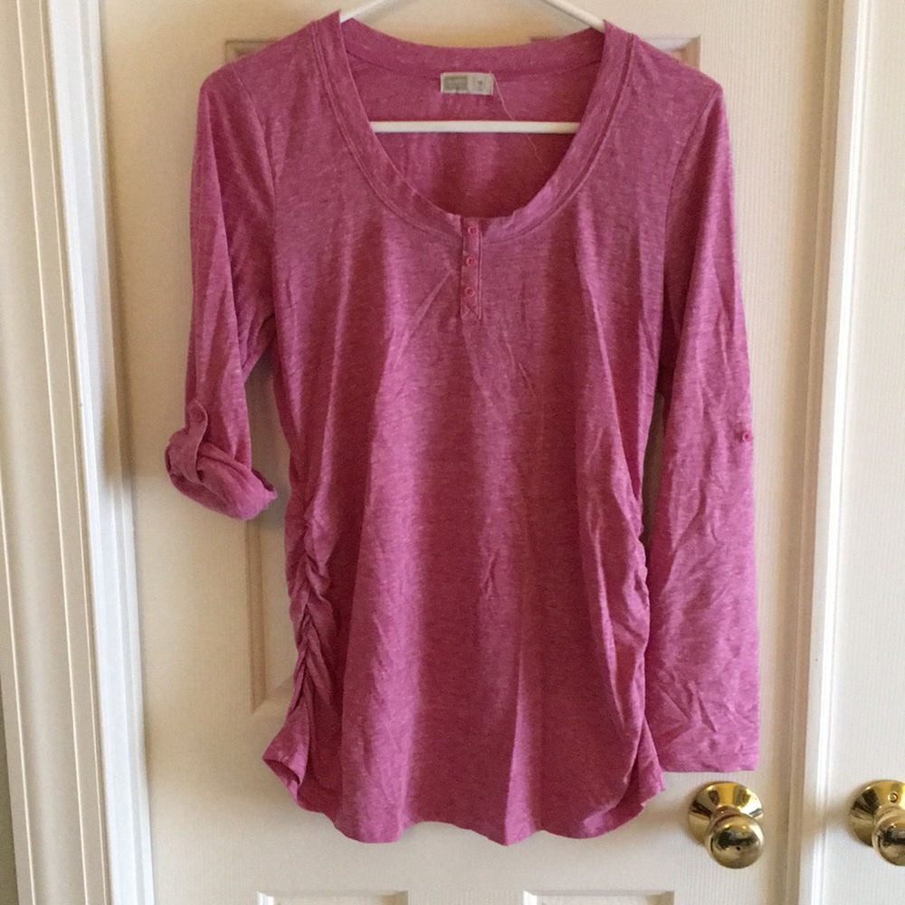 Old Navy maternity Henley style long sleeve top
